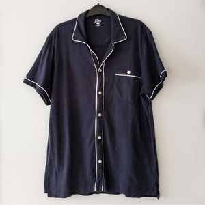 J.Crew | Navy Camp Collar Shirt